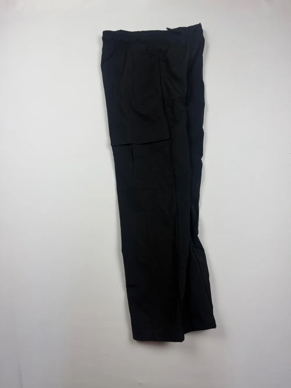 Jordan Black Cargo-Style Track Pants with White Jumpman Girls Medium NWT - Picture 5 of 5